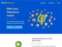 Tablet Screenshot of hireon-demand.com